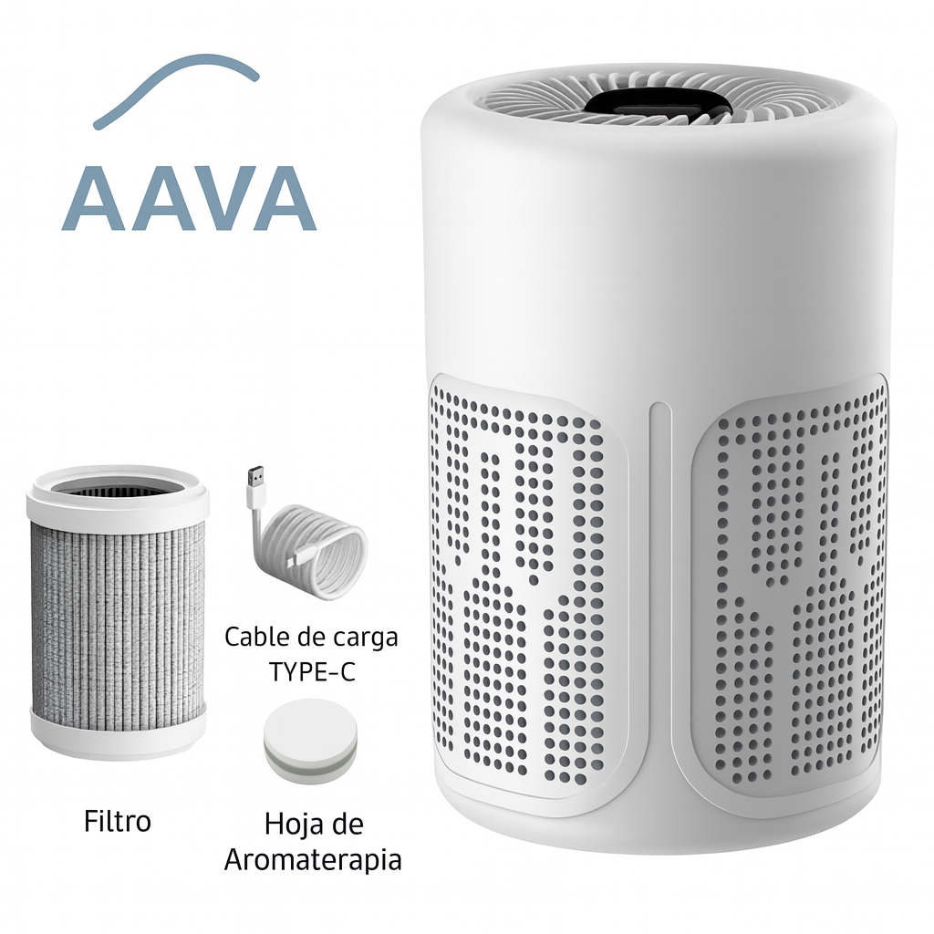 Mini Purificador AntiAlergias: Alivio real