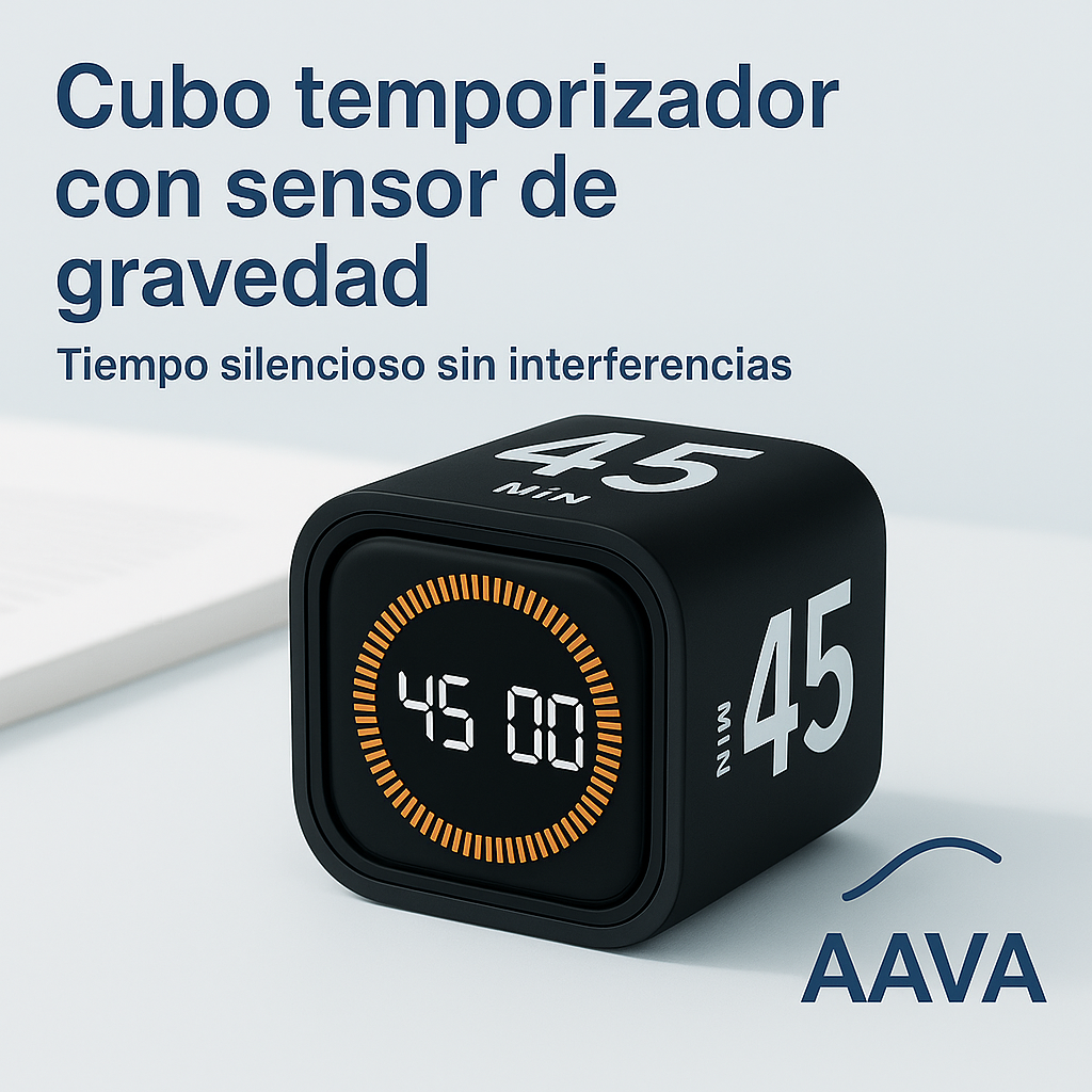 Cubo de Enfoque: Temporizador de Productividad
