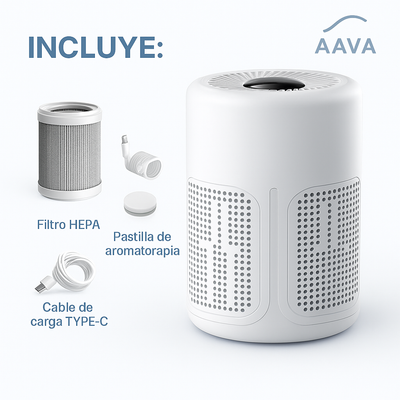 Mini Purificador AntiAlergias: Alivio real