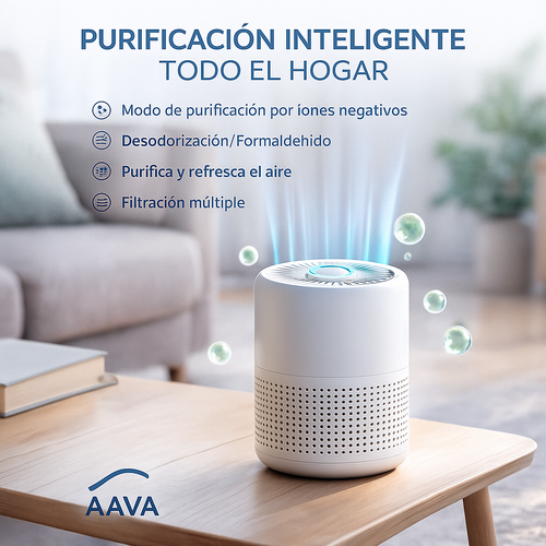 Mini Purificador AntiAlergias: Alivio real